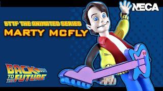 NECA Toys Back to the Future The Animated Series Marty McFly Figure  Video Review