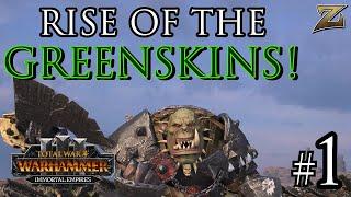 Rise of the GREENSKINS - Immortal Empires Warhammer 3