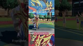 ZACIAN vs ZAMAZENTA  Legendary Pokémon Battle #pokemon