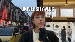 International Student in Italy University Vlog  Politecnico di Torino