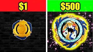 $1 BEYBLADE vs $500 BEYBLADE Fafnir Edition