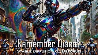 Remember Disco?  Stable Diffusion XL + Deforum
