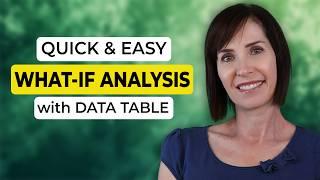 Excel What-If Analysis & Data Tables  Easy Guide for Big Decisions