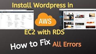 Install Wordpress in AWS EC2 with RDS