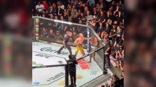 Alex Pereira TKO’s Israel Adesanya at Madison Square Garden Crowd View