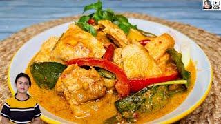 Authentic Thai Red Curry Chicken  Homemade Thai Red Curry Paste  Thai Chicken Curry Recipe