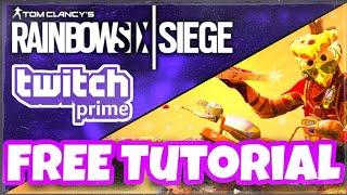 How to get FREE Twitch Prime Tutorial Free Pizza Mozzie Set