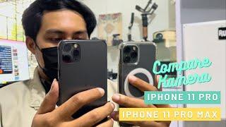 HASIL KAMERA iPHONE 11 PRO VS 11 PRO MAX #iphone11pro #iphone11promax