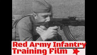 “AK-47 RIFLE INFANTRY TRAINING” 1960s SOVIET ARMY TRAINING FILM - REGULAR AND MOUNTED AK-47 XD44875