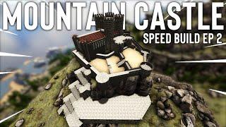 ARK Mountain Castle Build - Speed Build Tutorial  Ep 2