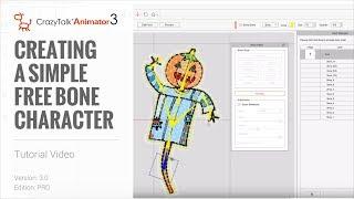 CrazyTalk Animator 3 Tutorial - Creating a Simple Free Bone Character