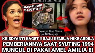 SERUPA KRISDYANTI KAGET  PAKAIAN NIKE ARDILLA YG DULU HILANG MUNCUL DIPAKAI AMEL AMILIA 