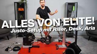 Großer Elite Test Elite Justo Smart mit Elite Rizer Elite Aria & Elite Training Desk