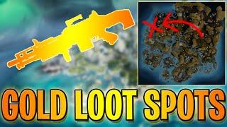 Storm Point Gold Weapons And Loot Spots S13