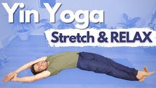 20 Minute Yin Yoga Without Props  Stretch & Relax  David O Yoga