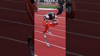 Fastest 100 meters by a bipedal robot - 24.73 seconds 