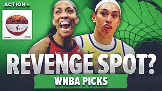 Can Dearica Hamby & LA Sparks Exact REVENGE on Former Team Las Vegas Aces? WNBA Picks  Buckets