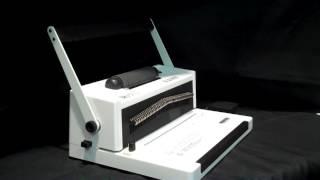 TruBind TB-S20AP Coil Binding Machine with Electric Coil Inserter & Foot Pedal