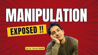 4 Shocking Manipulation Tactics Exposed by Dr. Tarun Malik in Hindi