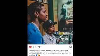 Lil Durk told DeJ Loaf *F* negative comments about their relationship  #FlashbackFridayCouple