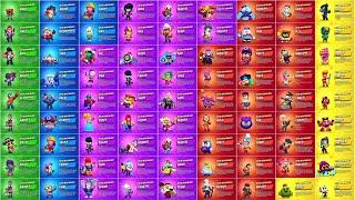 All 78 Brawlers Unlock Animation 4K Melodie Angelo  Brawlstars™