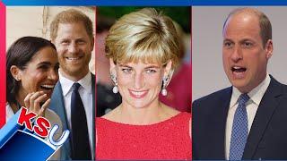 Harry And Meghan Use Princess Dianas Memory To Manipulate  Prince William Thinks VULGAR