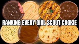 We Ranked EVERY Girl Scout Cookie  Taste Test and Food Review