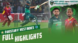 Full Highlights  Pakistan vs West Indies  1st ODI 2022  PCB  MO1T