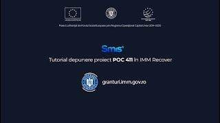 Tutorial depunere proiecte POC 411 in IMM Recover