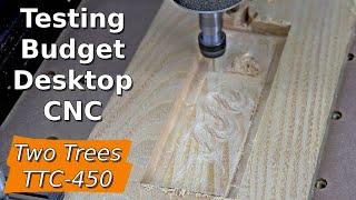 Testing a Budget Desktop CNC Machine  Two Trees TTC-450 500W