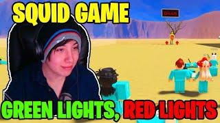 Quackity Plays Red Light Green Light ROBLOX SQUID GAME