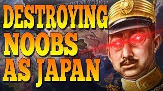 WHAT HAPPENS WHEN TOMMY JOINS A NOOB GAME AS JAPAN? - HOI4 Multiplayer