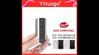 Yinuogo - YNG600 - How to clone FAAC XT2 XT4 433 868 SLH LR 433MHz 868MHz remote control ?