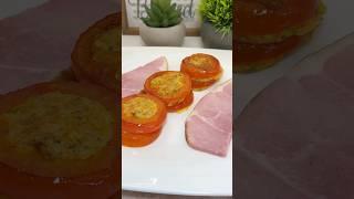 Delicious Quick & Easy Low Carb Tomato & Egg Breakfast Meal Recipe #foodlovers #foodie