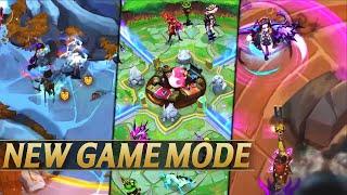 NEW ARENA GAME MODE GAMEPLAY & DETAILS - 2v2v2v2 - League of Legends