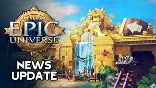 Universal Epic Universe News Update — SUPER NINTENDO WORLD DETAILS DRAGONS ARRIVE & CONSTRUCTION