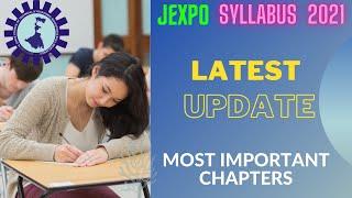 Jexpo  Syllabus New Update 2021