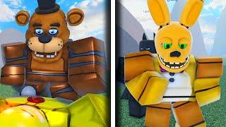 They Made a FNAF Fighting Game in ROBLOX?