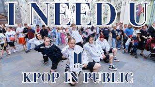 K-POP IN PUBLIC RUSSIA BTS 방탄소년단  I NEED U  DANCE COVER  ONE TAKE