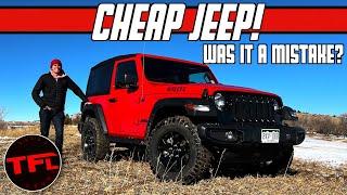 Does It Suck Daily Driving an Affordable Wrangler? 6 Month Jeep Ownership Update