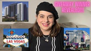 Las Vegas Vacation - Platinum Hotel Planet Hollywood Hotel Reviews  GIVEAWAY Winner Reveal
