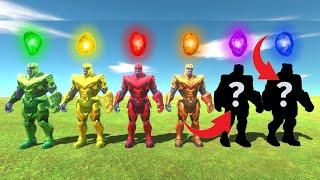 The Infinity Stones Evolution Of Thanos VS Super Heroes - Multiverse War Marvel X DC
