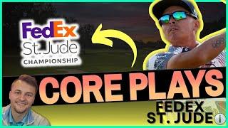 FedEx St. Jude Championship PGA DFS Preview & Picks Sleepers Values + CORE PLAYS DraftKings