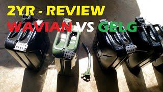 2 YEAR REVIEW - Wavian  Valpro & GELG NATO metal jerry cans