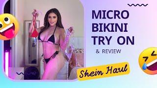 Summer 2022 MICRO BIKINI  Try On & Review  #tryon #sheinhaul