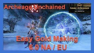 Archeage Unchained Safe & Easy Gold Anybody Can Do It