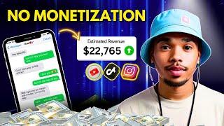 How I MAKE MONEY From YouTube And TikTok Without Monetization YouTube Automation