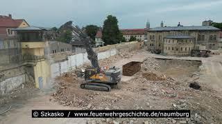 2023-06  Abrissarbeiten der ehem. StVE  JVA in Naumburg  Am Salztor 5  Teil-9  © C.Szkasko