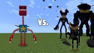 Project Playtime Boxy Boo vs. Bendy and the Dark Revival  Minecraft WHY?