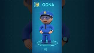 Officer Oona and her Police Car  Carls Rescue Crew